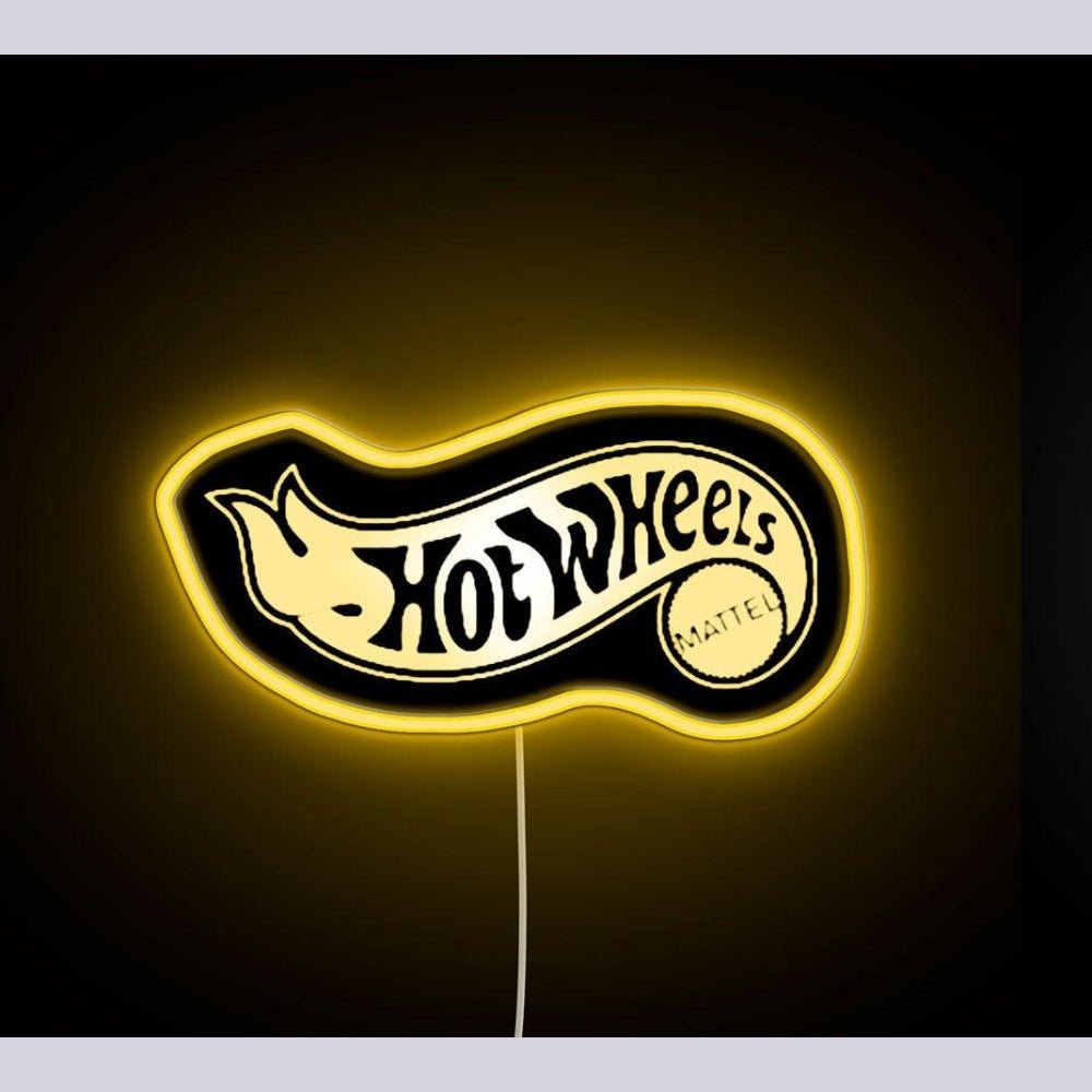 Hot Wheels Logo Neon Sign - Shineneon