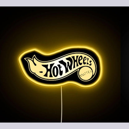Hot Wheels Logo Neon Sign - Shineneon