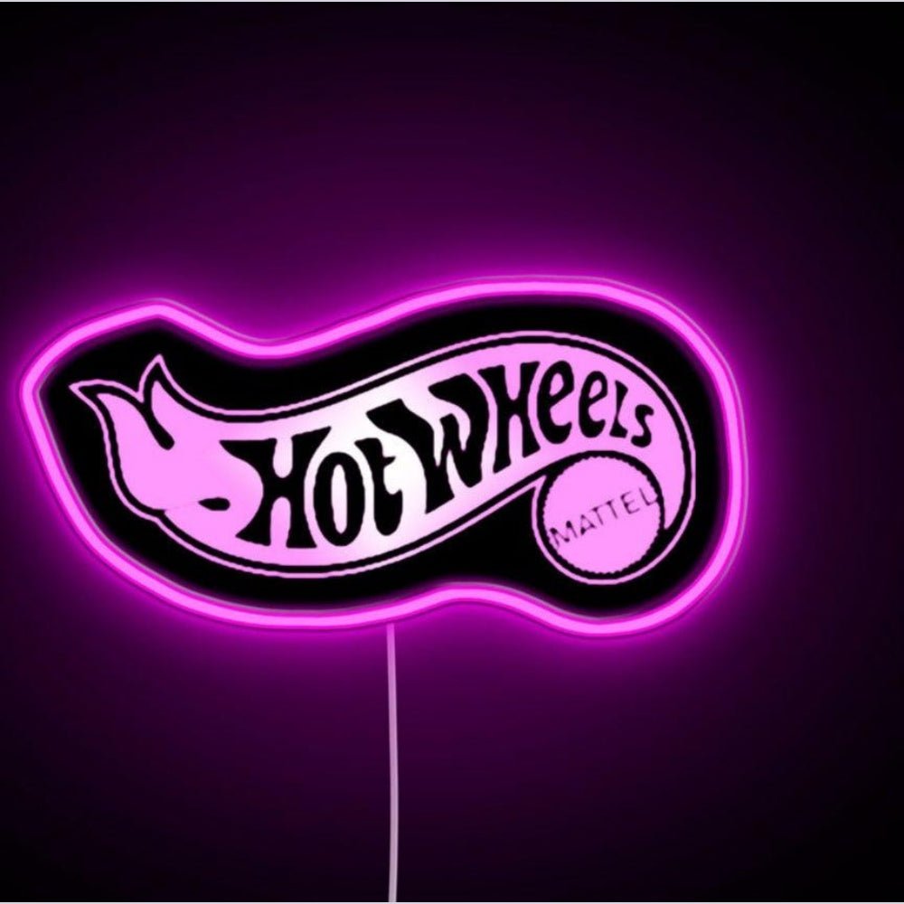 Hot Wheels Logo Neon Sign - Shineneon