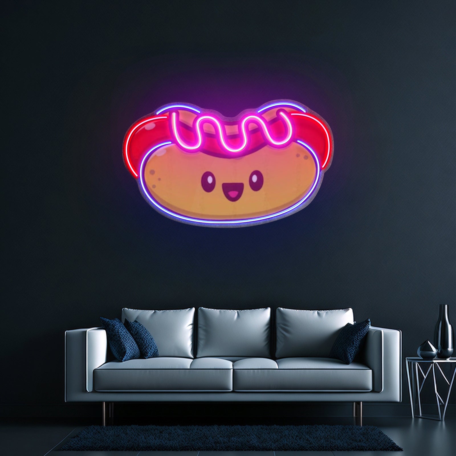 Hotdog Baby Custom Led Signs Artwork For Sale