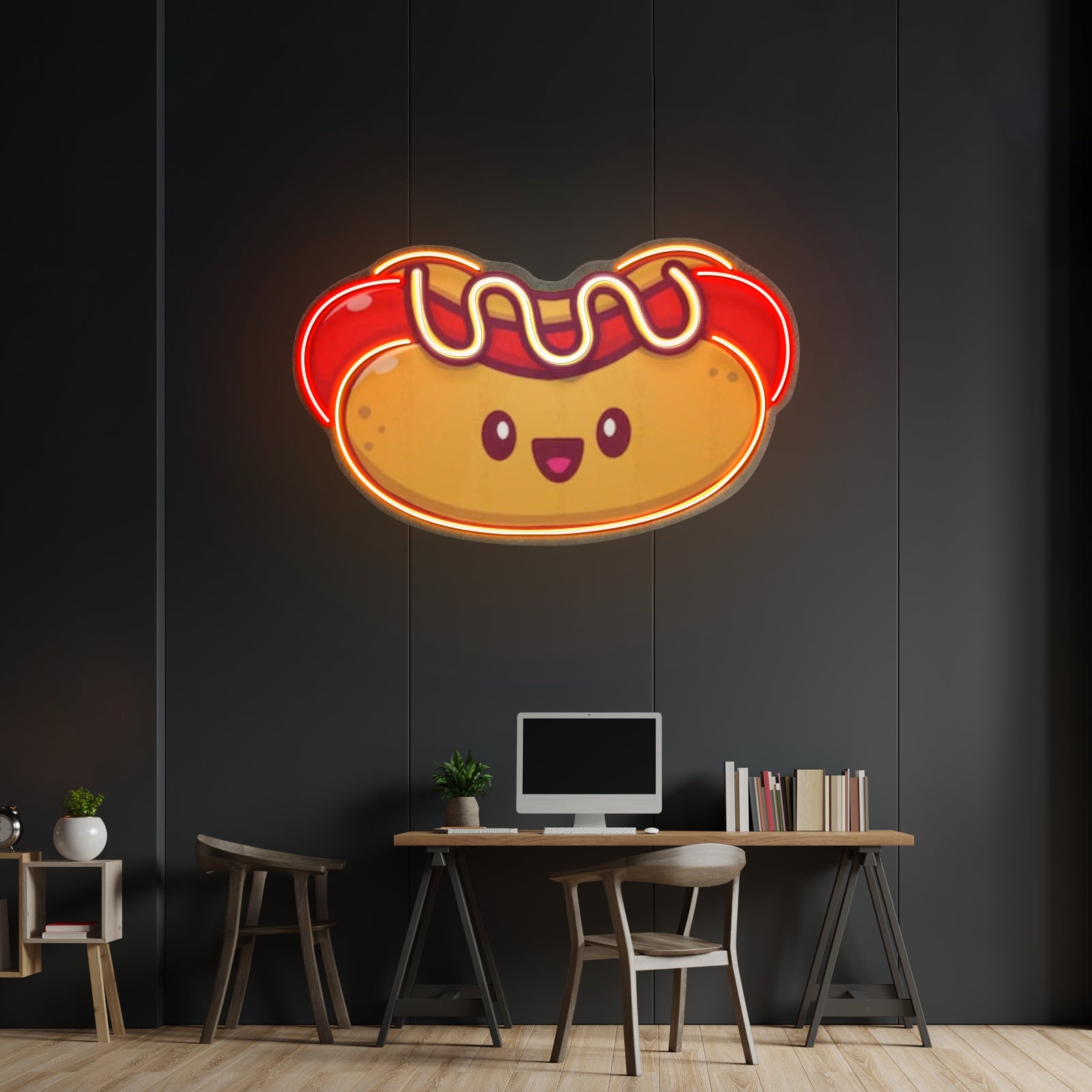 Hotdog Baby Custom Led Signs Artwork For Sale
