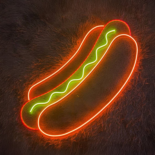 Hotdog Neon Light