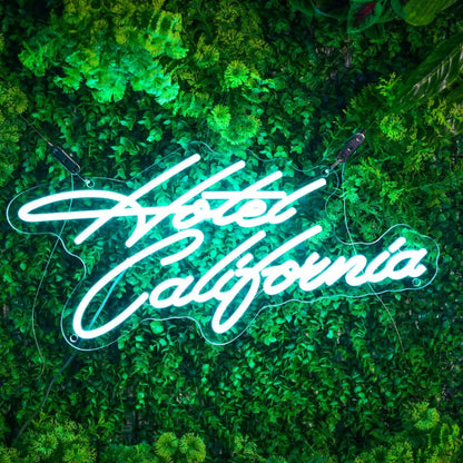 Hotel California Bar Club Home Decor Led Neon Sign For Music Lover | Shineneon