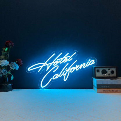 Hotel California Bar Club Home Decor Led Neon Sign For Music Lover | Shineneon