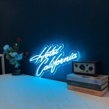 Hotel California Bar Club Home Decor Led Neon Sign For Music Lover | Shineneon