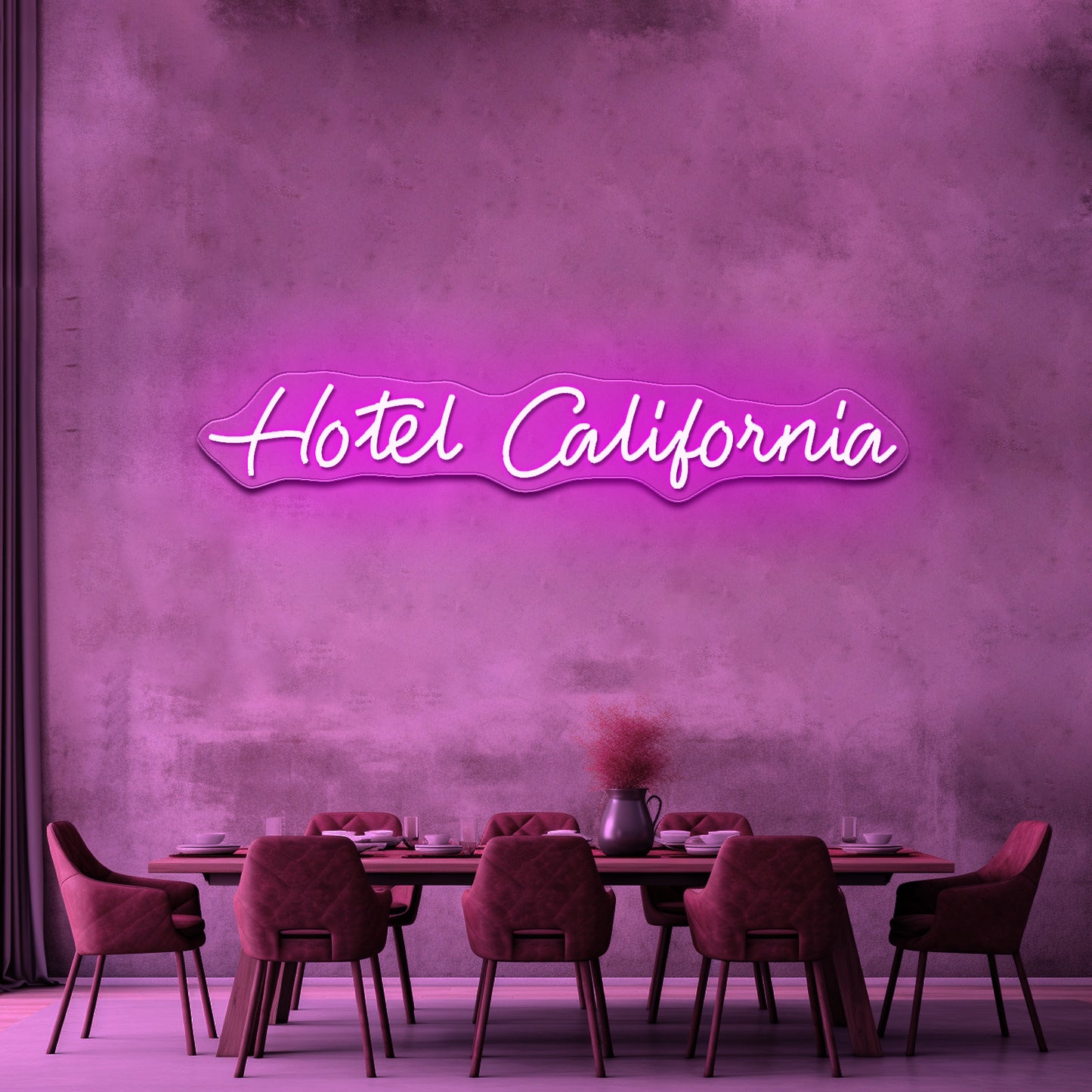 Hotel California Neon Signs Wall Art