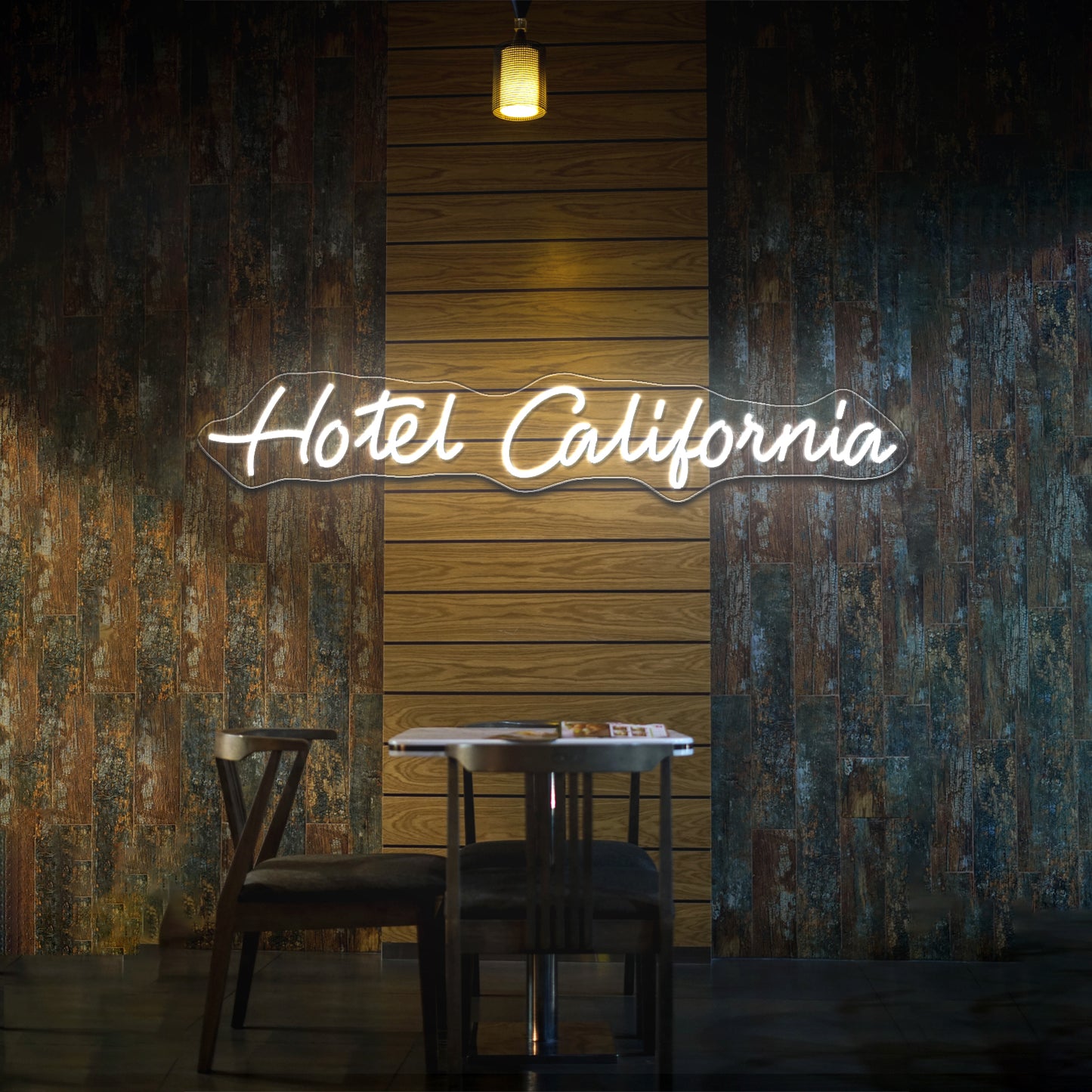 Hotel California Neon Signs Wall Art