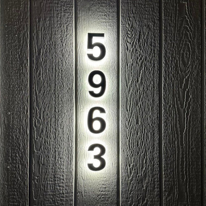 House Letter 5963 Backlit Channel Letters Led Light Sign - Shineneon