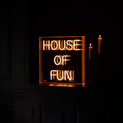House Of Fun Bedroom LED Neon Sign - 01 Original Product Image
