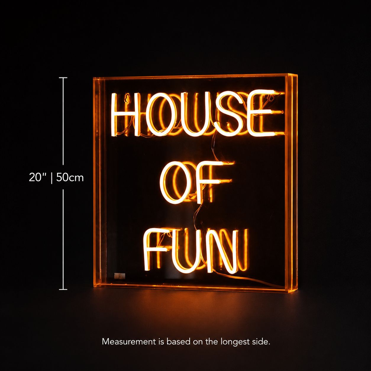 House Of Fun Bedroom LED Neon Sign - 04 Size Image
