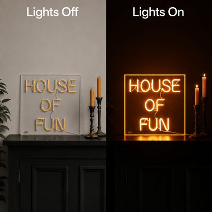 House Of Fun LED Neon Sign - Shineneon