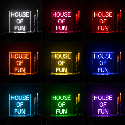 House Of Fun LED Neon Sign - Shineneon