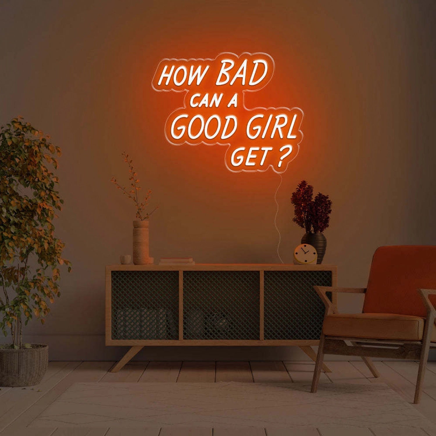 How Bad Can A Good Girl Get Led Neon Sign - Shineneon