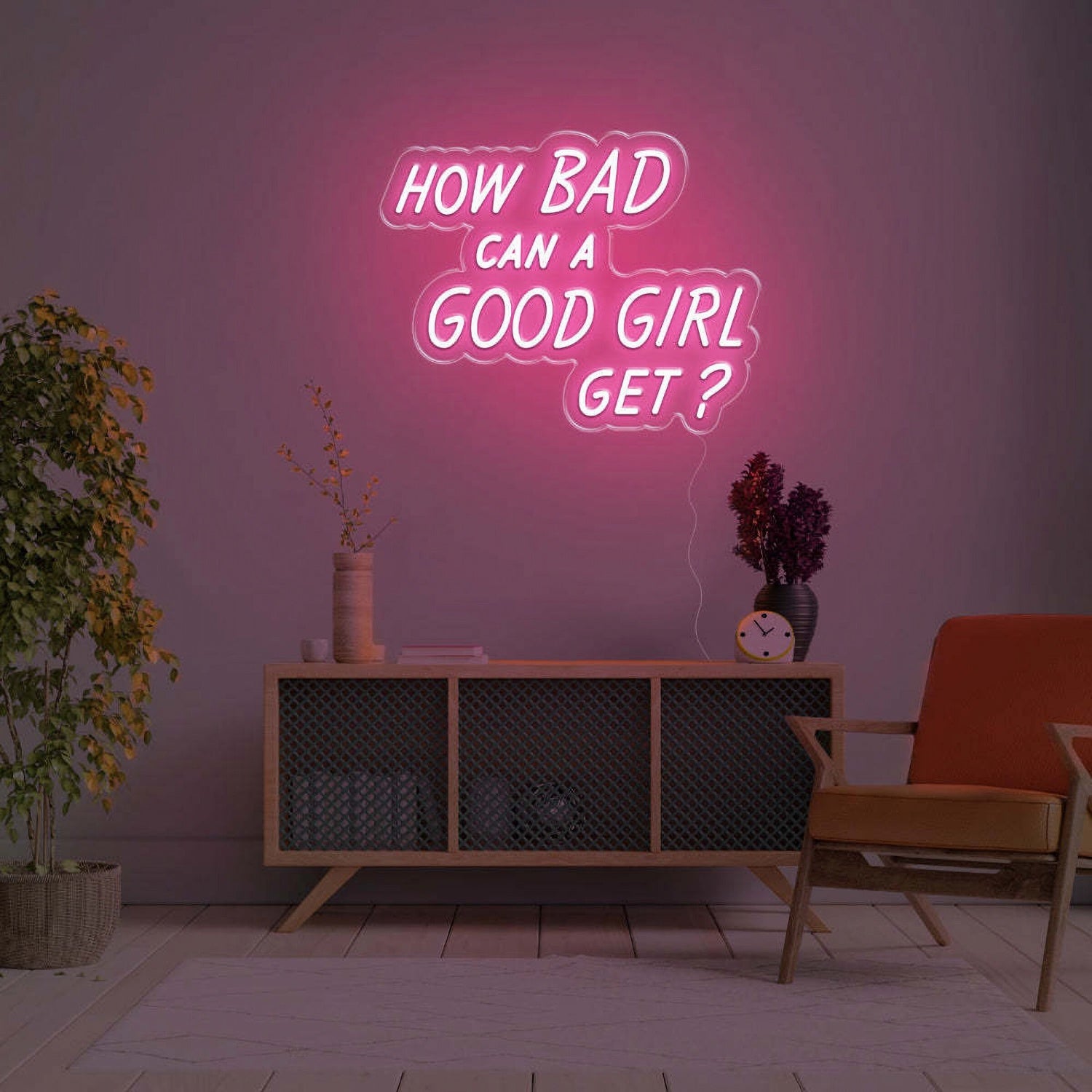 How Bad Can A Good Girl Get Led Neon Sign - Shineneon