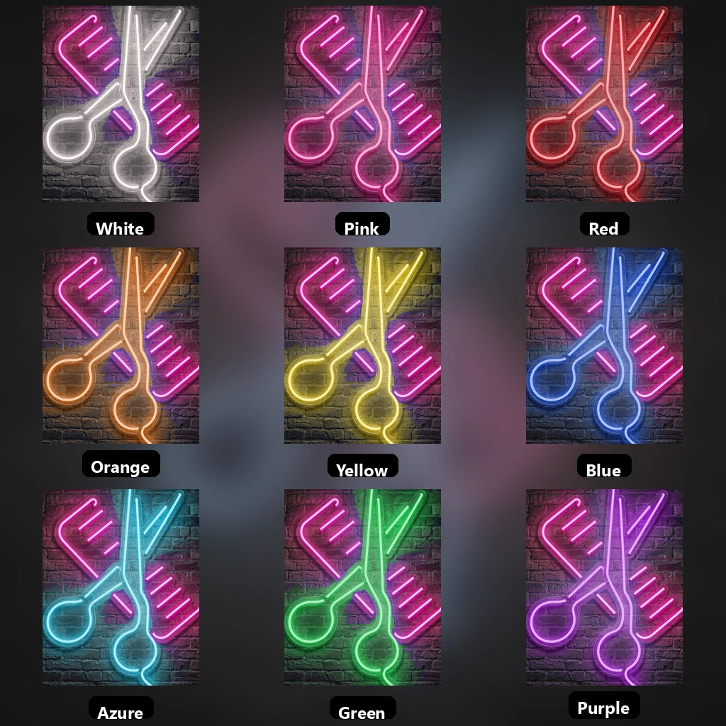 How See All LED Neon Sign - 05 Color Grid