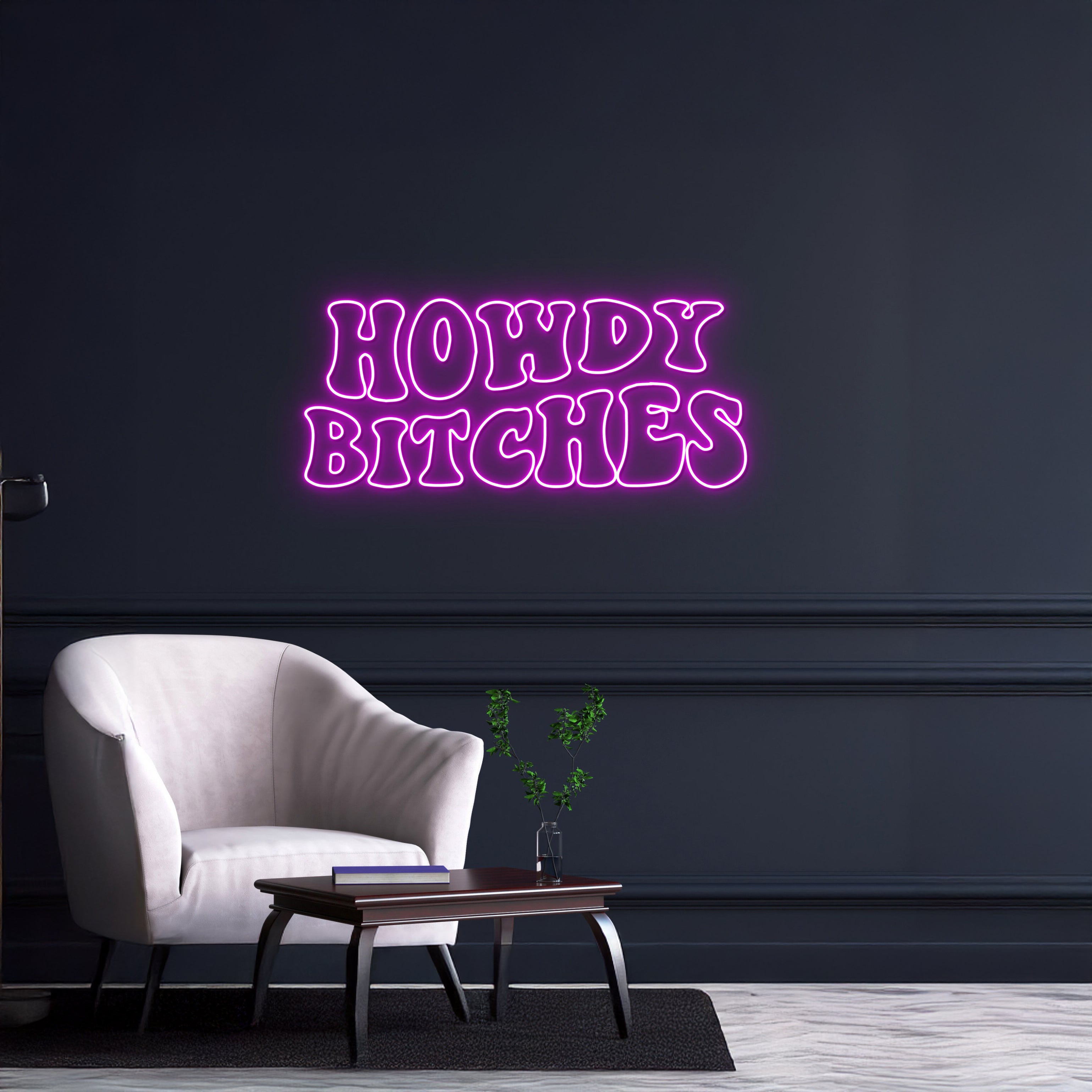 Howdy Bitches Neon Sign | Shineneon