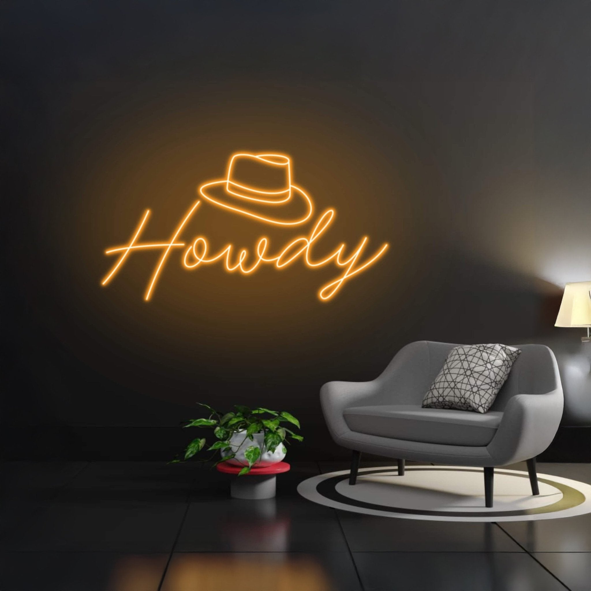 Howdy Neon Sign - Shineneon