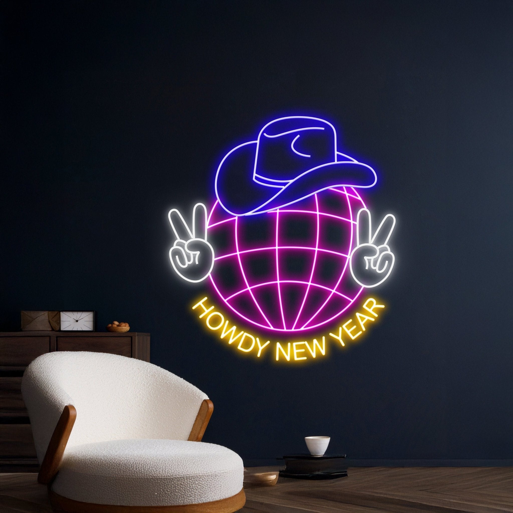 Howdy New Year Neon Light - Shineneon
