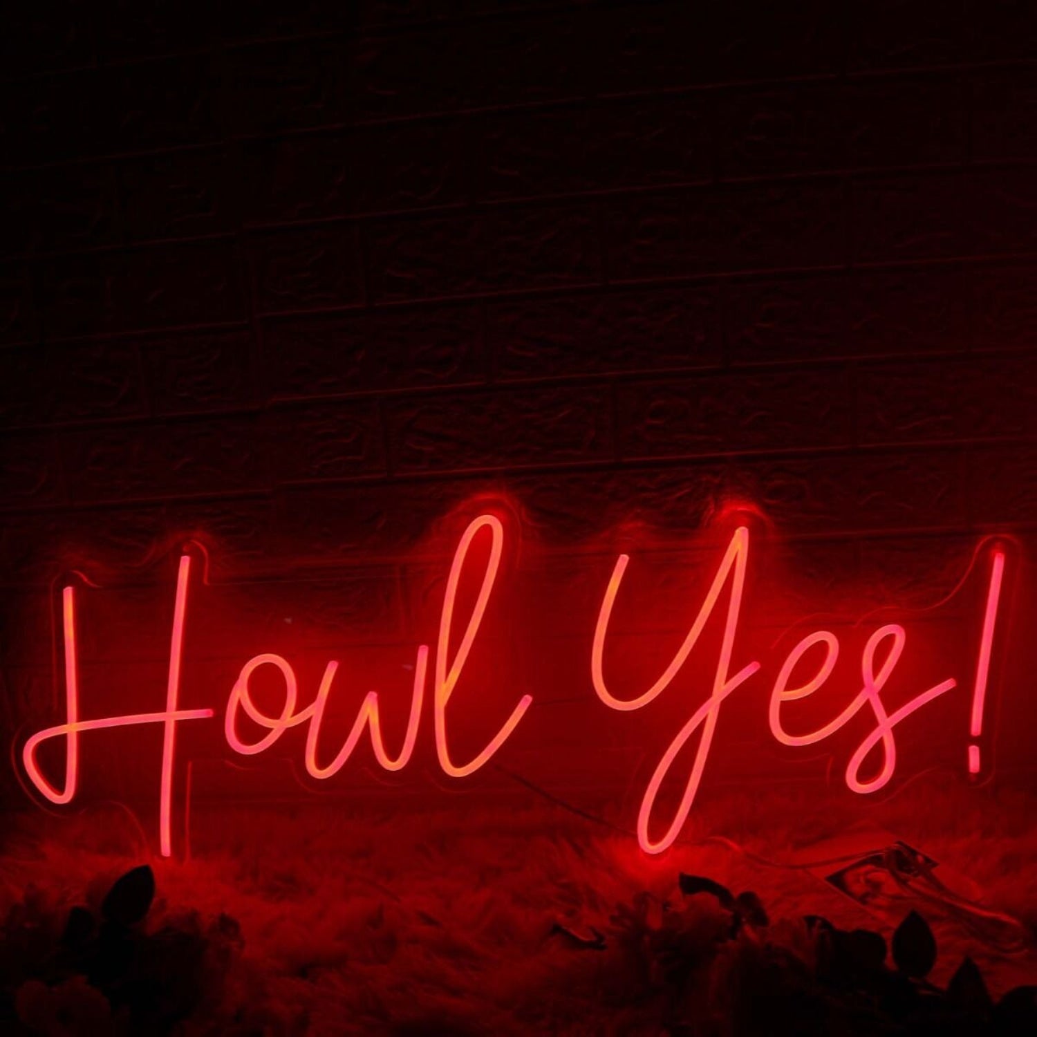 Howl Yes Red Led Neon Sign - Shineneon