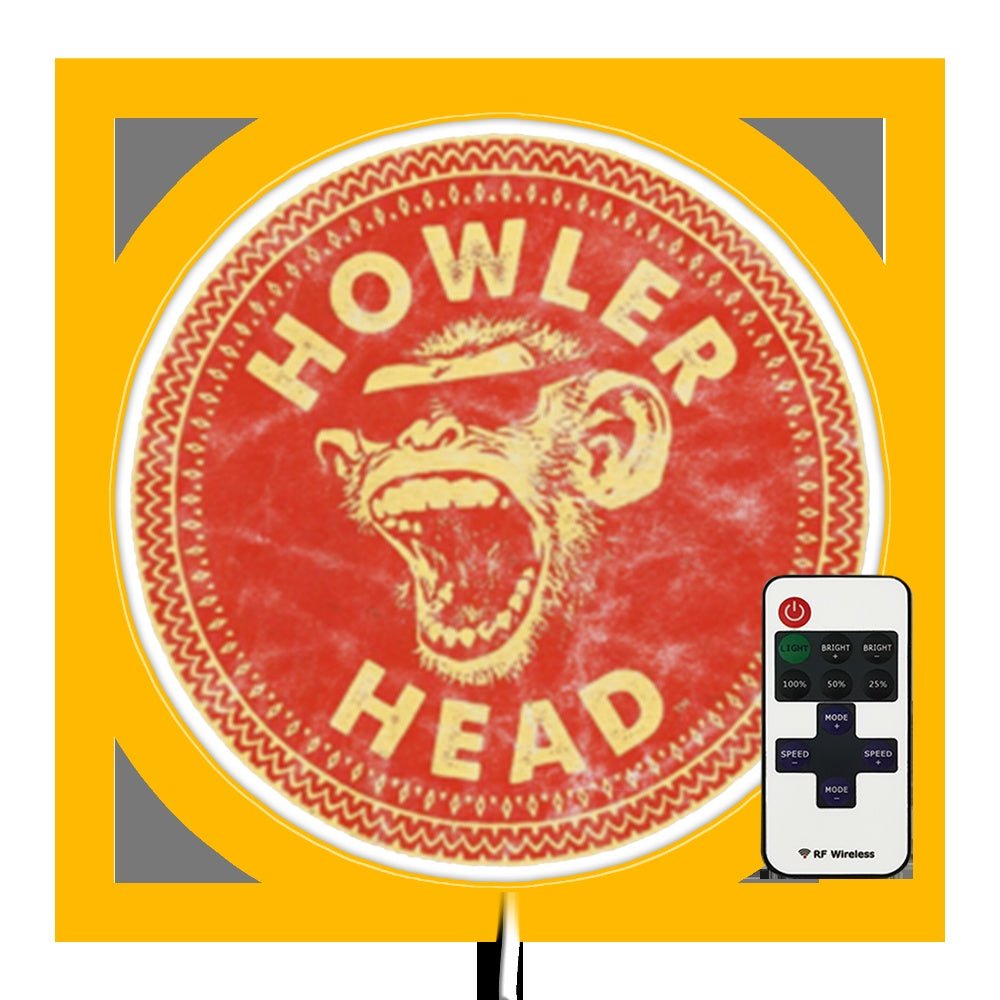 Howler Head Whiskey Neon Sign - Shineneon