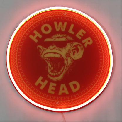 Howler Head Whiskey Neon Sign - Shineneon