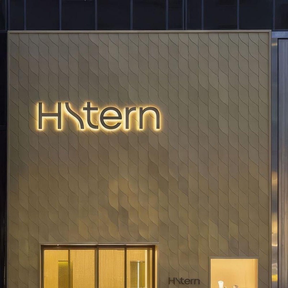 Hstern 3D Backlit Letters Business Metal Led Sign - Shineneon