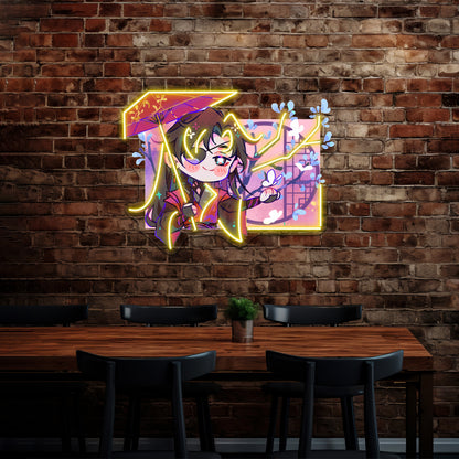 Hua Cheng Chibi Window Artwork Led Custom Signs - LED neon sign view 7