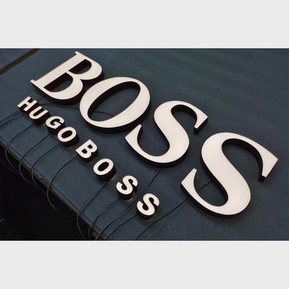 Hugo Boss 3D Frontlit Channel Letters Led Light Sign - Shineneon