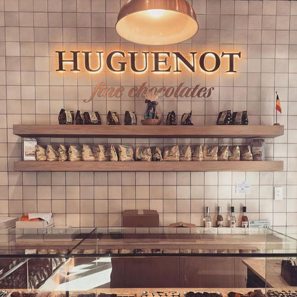 Huguenot 3D Backlit Letters Business Metal Led Sign - Shineneon