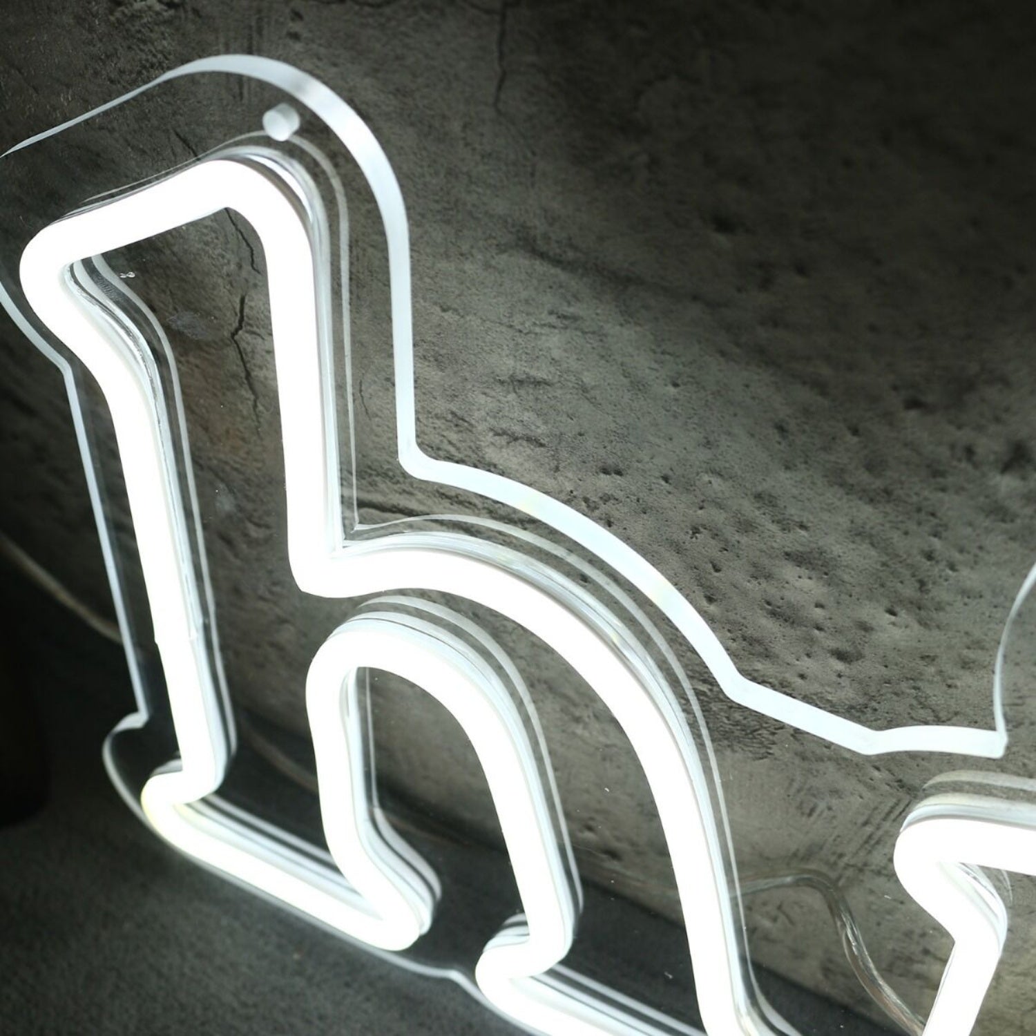 Huha White Led Neon Sign | Shineneon