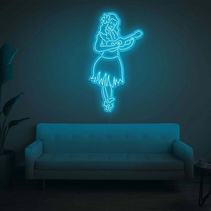 Hula Girl Led Neon Sign | Shineneon