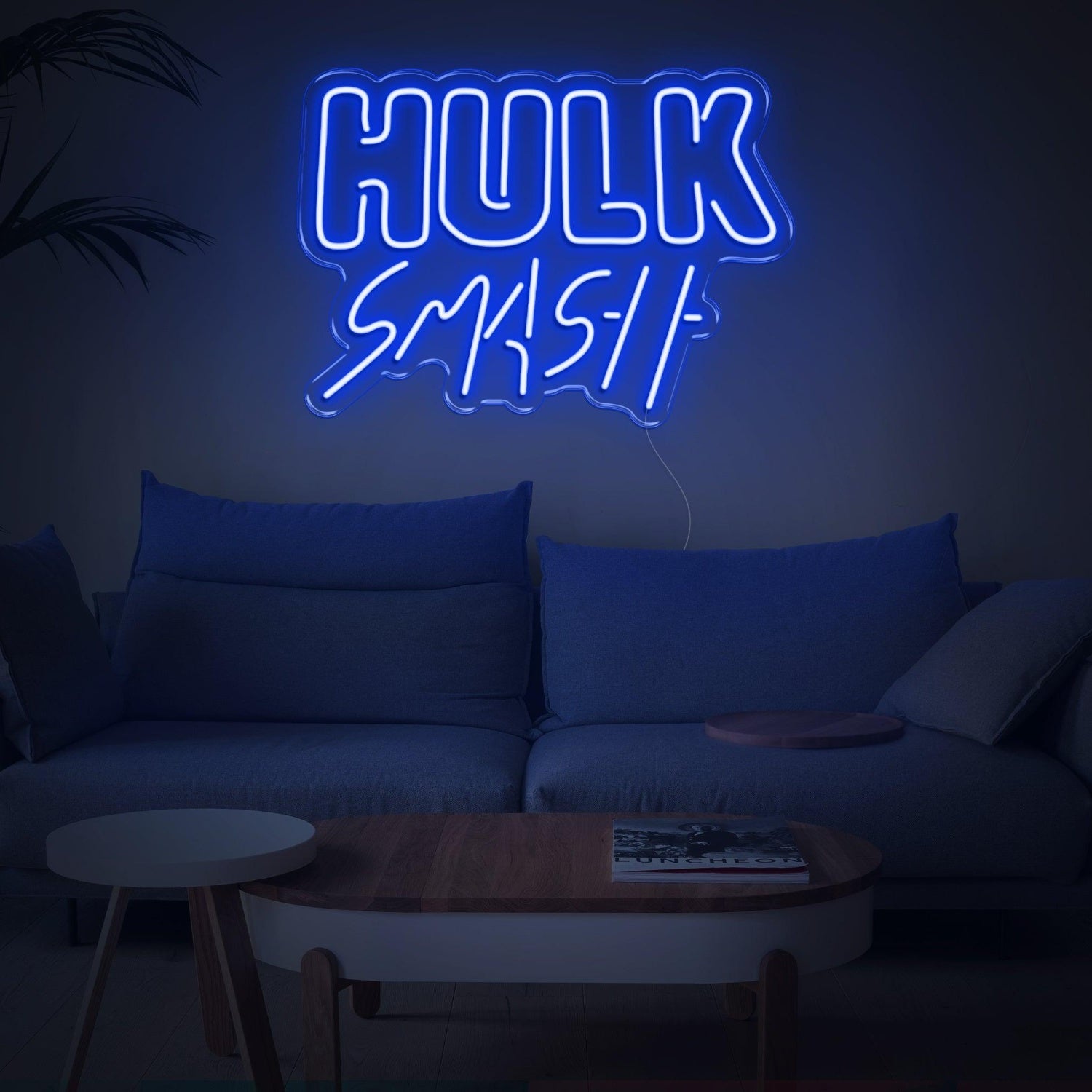Hulk Smash Green Led Neon Sign For Marvel-Themed Room Decor | Shineneon