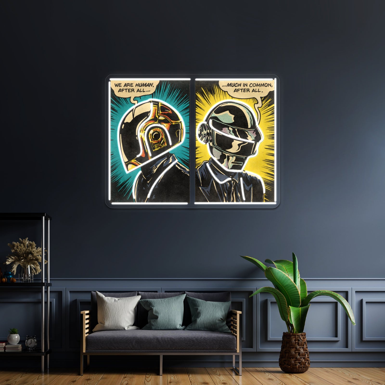 Human After All Artwork Led Custom Signs - Shineneon
