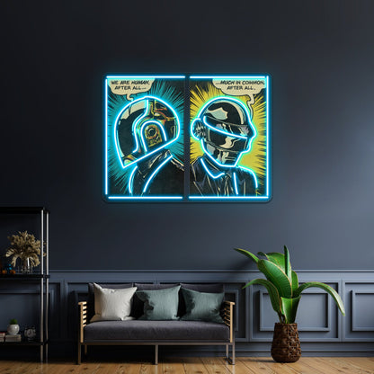 Human After All Artwork Led Custom Signs - Shineneon