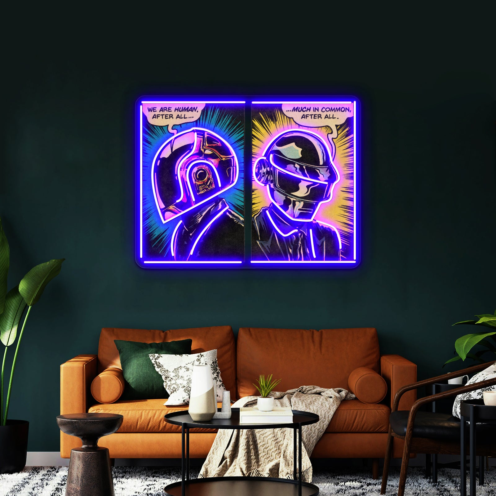 Human After All Artwork Led Custom Signs