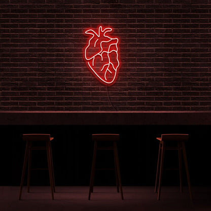 Human Heart Led Neon Sign - Shineneon