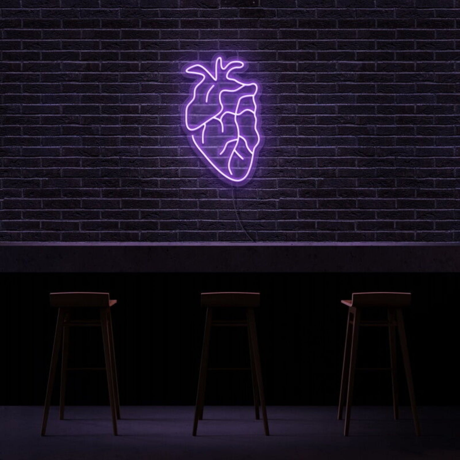 Human Heart Led Neon Sign - Shineneon