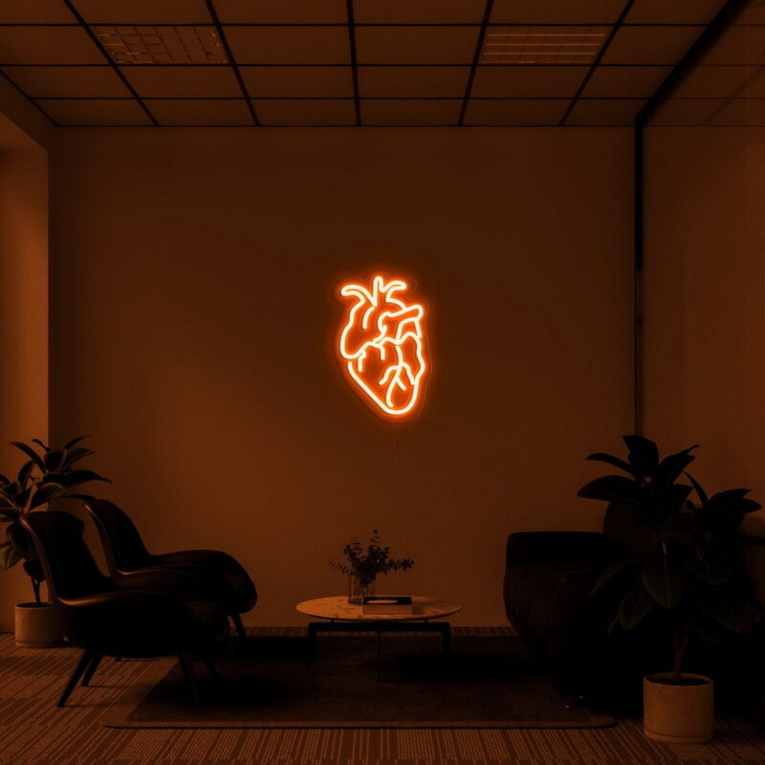 Human Heart Neon Sign For Unique Decor | Shineneon