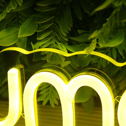 Humanitera Yellow Led Neon Sign - Shineneon
