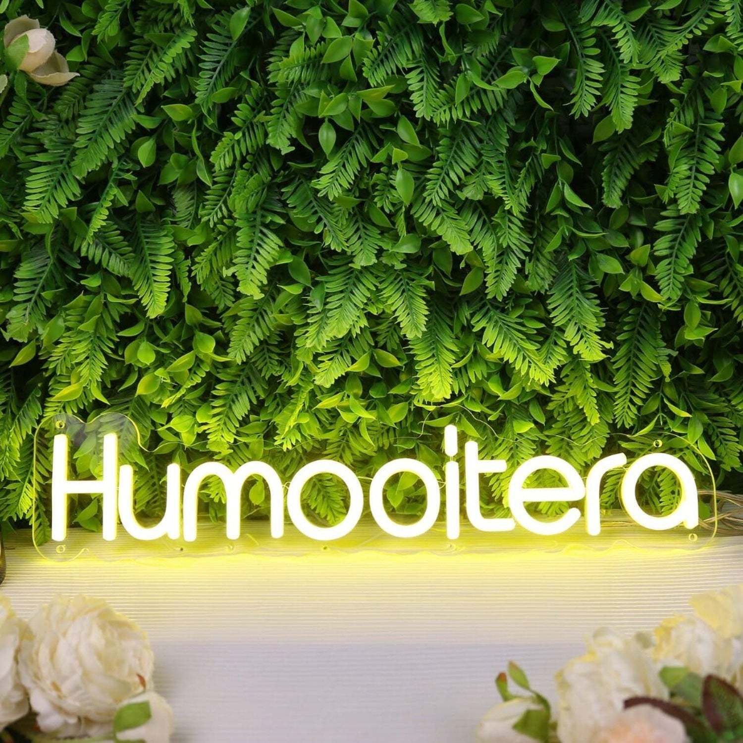 Humanitera Yellow Led Neon Sign - Shineneon