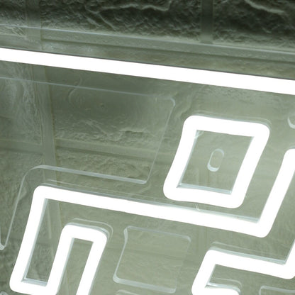 Humanoid Logo White Neon Sign | Shineneon