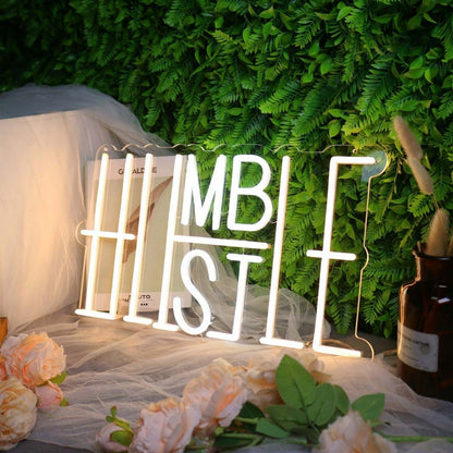 Humble Hustle Led Neon Sign - Shineneon