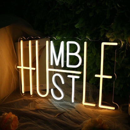 Humble Hustle Led Neon Sign - Shineneon