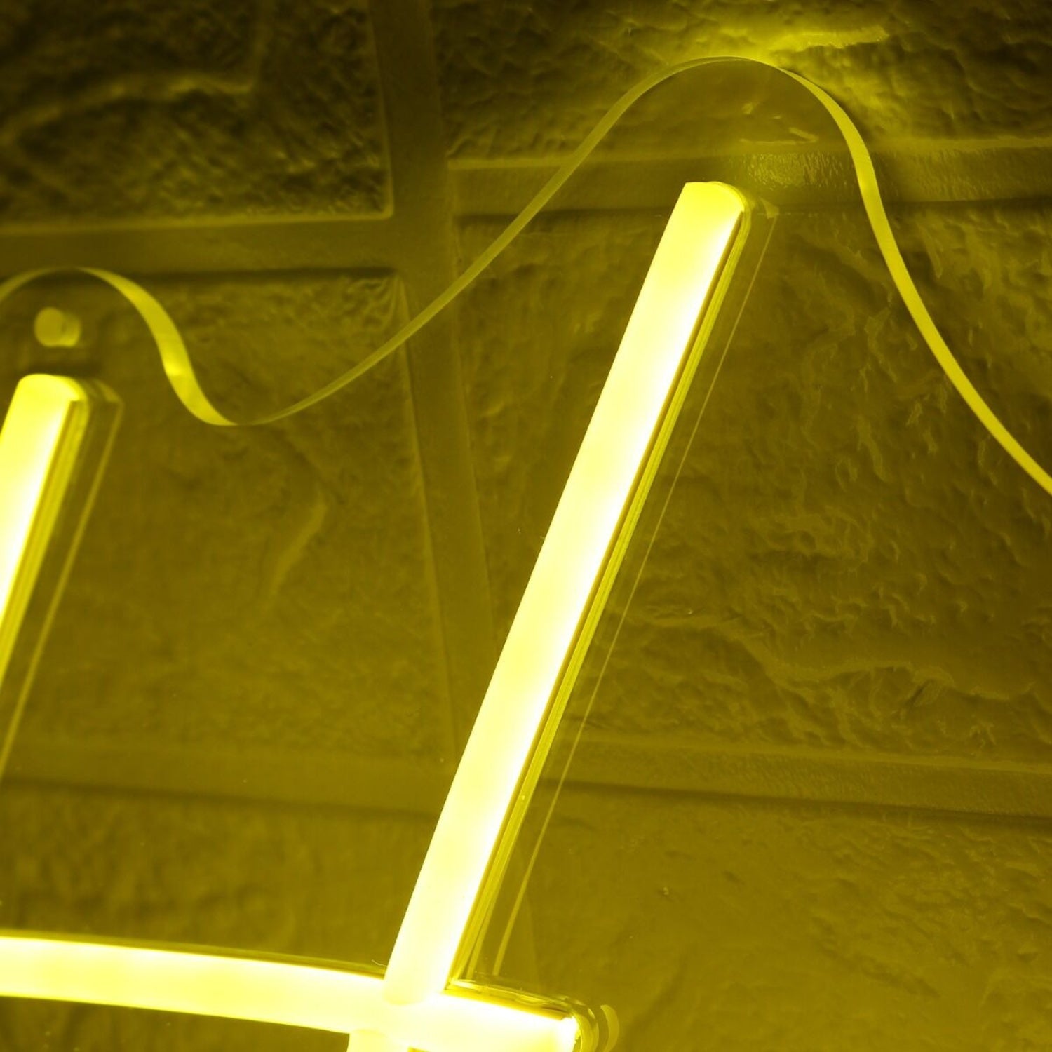 Hush Yellow Led Neon Sign | Shineneon