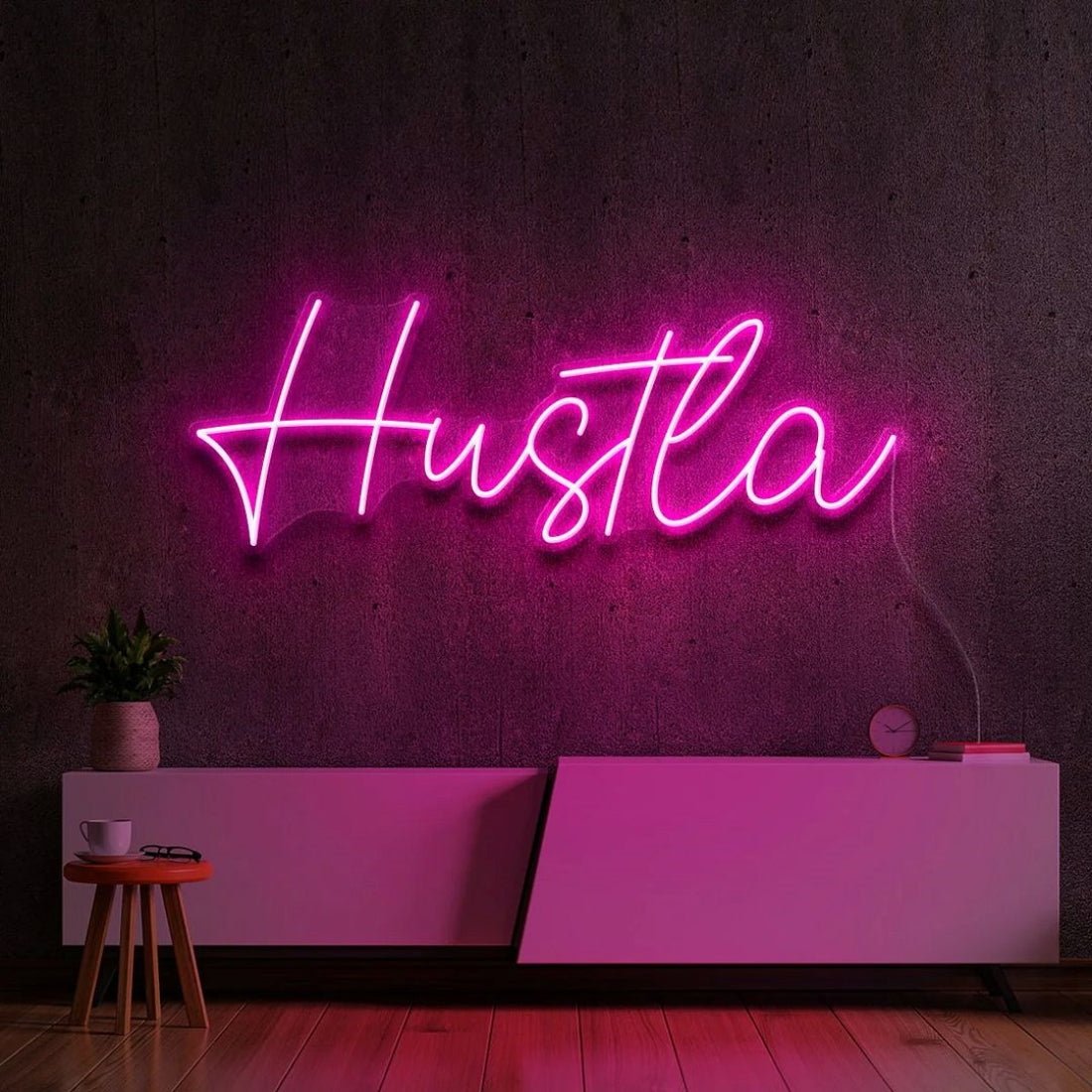 Hustla Led Sign Business Neon Sign - Shineneon