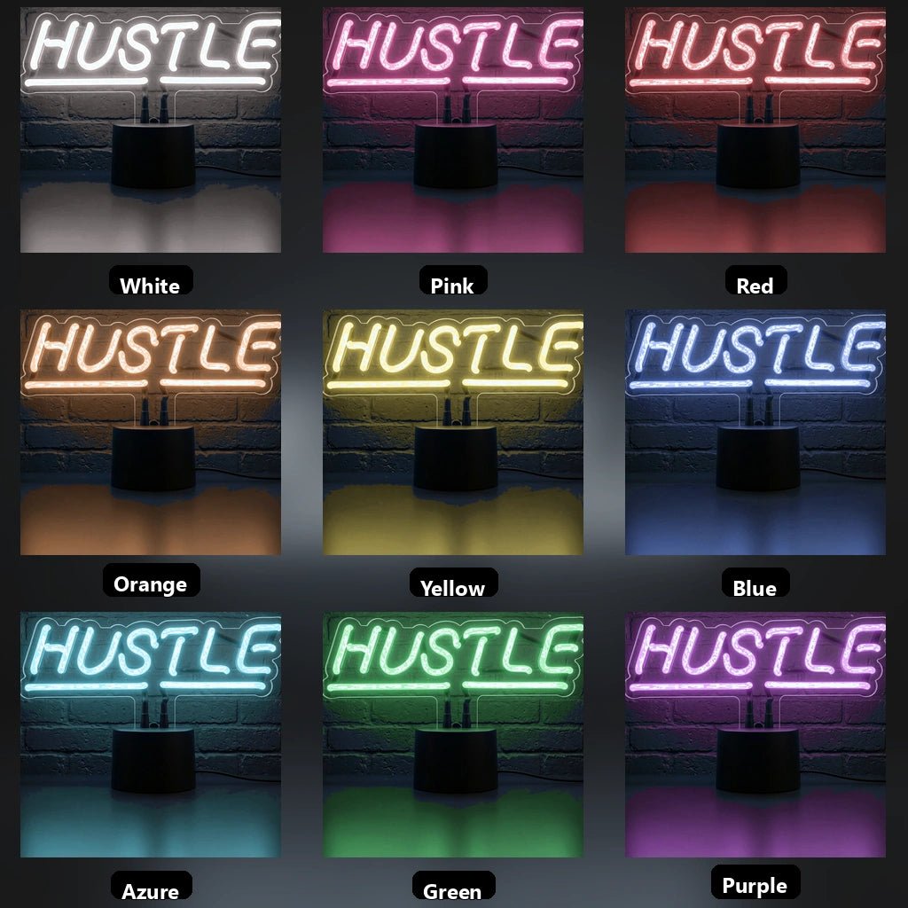 Hustle LED Neon Sign - Shineneon