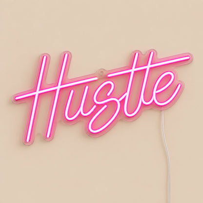 Hustle LED Neon Sign Garage Neon Sign - Shineneon