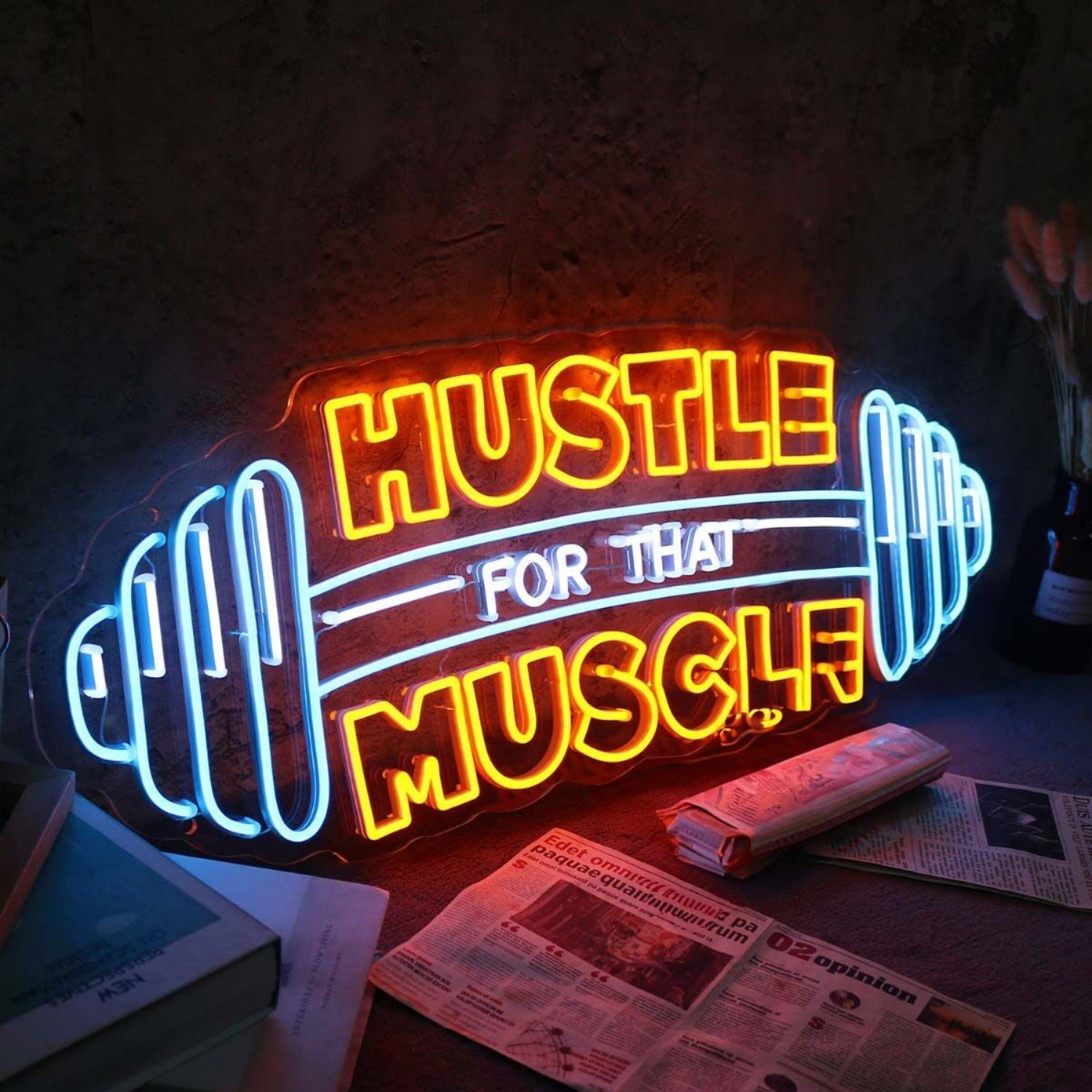 Hustle Muscle For That Led Neon Sign - Shineneon