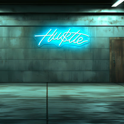 Hustle Neon Sign Customised Signs