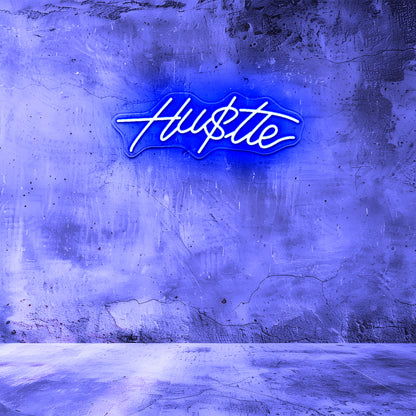 Hustle Neon Sign Customised Signs